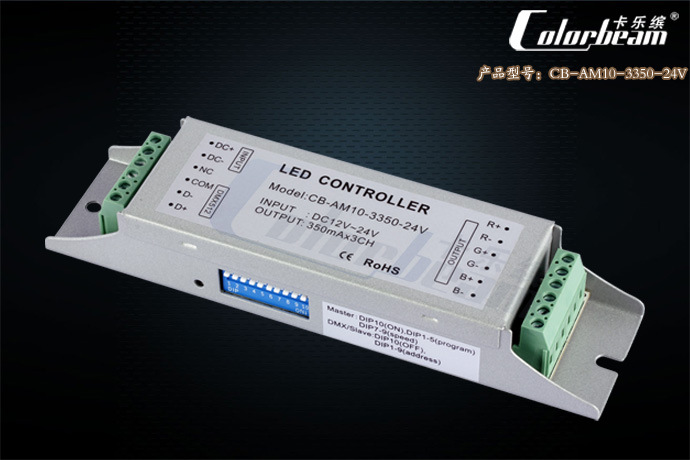 【廠家直供 三路恒流DMX512調光器 LED驅動器 RGB全彩控制器】價格,廠家,圖片,燈控制器,廣州銘家照明器具-